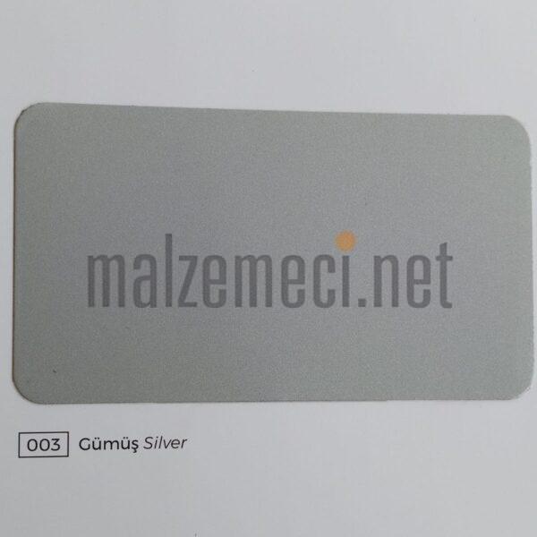 Mgbond Kompozit Levha 3x1500x3200 mm Çift Taraflı Silver