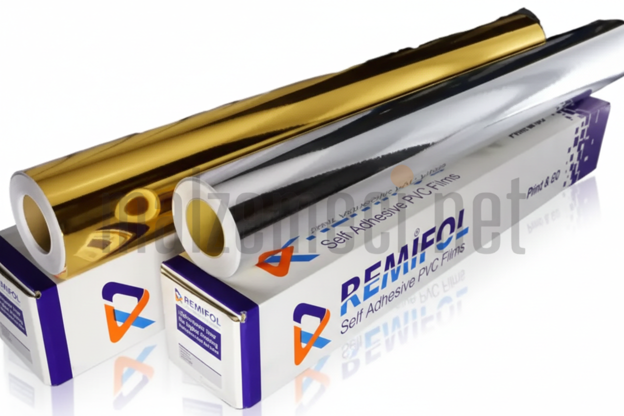 Remifol Varak Folyo 1,22x50 m Altın/Gümüş <br> <del>2.55€ /m²</del> <b> -%8 </b> <br> 2.35€ /m²</br>