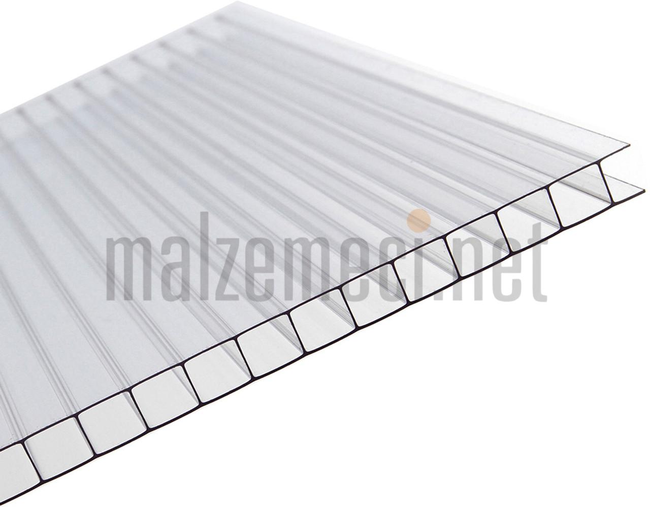 Oluklu Polikarbonlar Şeffaf 6x2100x6000 mm 4,85€/m2 - Görsel 2