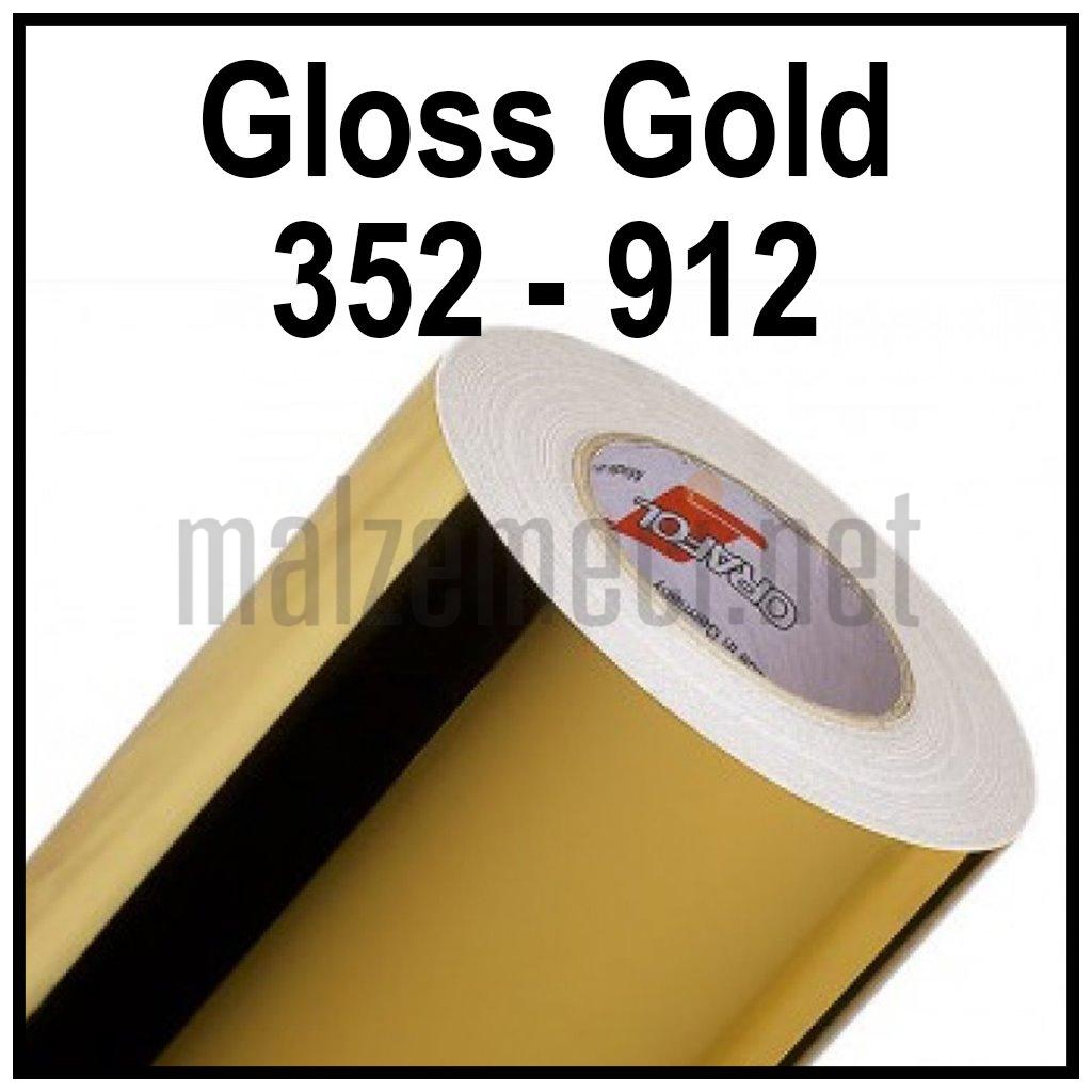 352 Oracal 912 ALTIN VARAK Çift yüzü altın 50 mikron 1 x 50 m 9,86€/m2