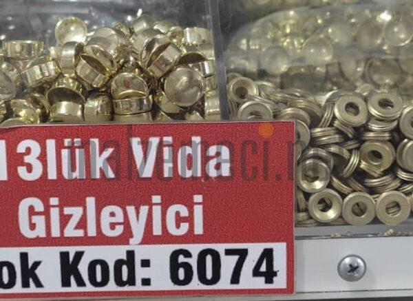Dekoratif Vida Kapakları 13 mm adet fiyatıdır