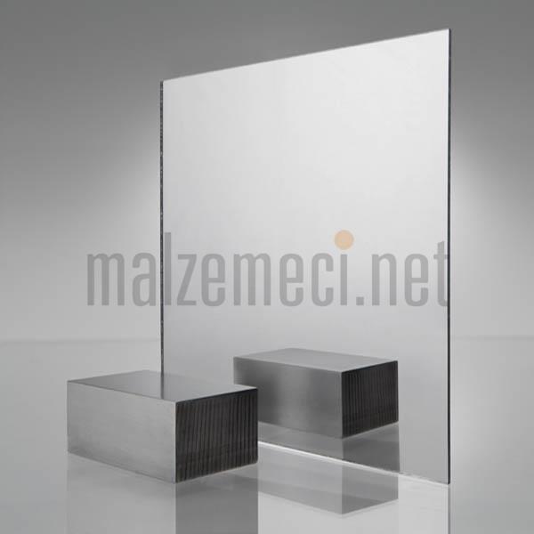 Yapışkanlı Ayna Pleksi 0,8x1220x2440 mm Gümüş