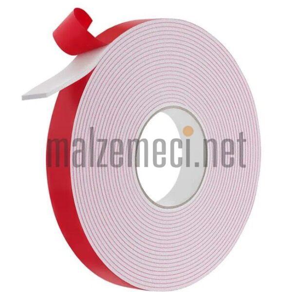 Remifol Çift Taraflı Kırmızı Köpük Bandı 1,8 cm x 50m