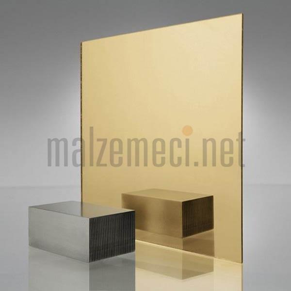 Ayna Pleksi 1,5x1220x2440 mm Altın