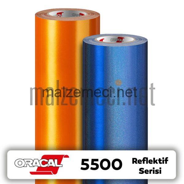 Oracal 5500 Serisi Reflektif Folyo 123,5cmx50m 13.15€/m2