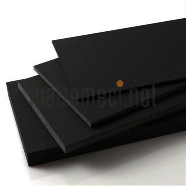 Siyah Dekota PVC Foam Levha 2,5 mm