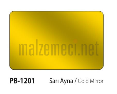 Alutech Alüminyum Kompozit Panel 100 Sarı Ayna