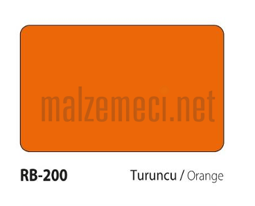 Alutech Alüminyum Kompozit Panel 200 Turuncu