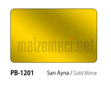 Alutech Alüminyum Kompozit Panel 300 Sarı Ayna