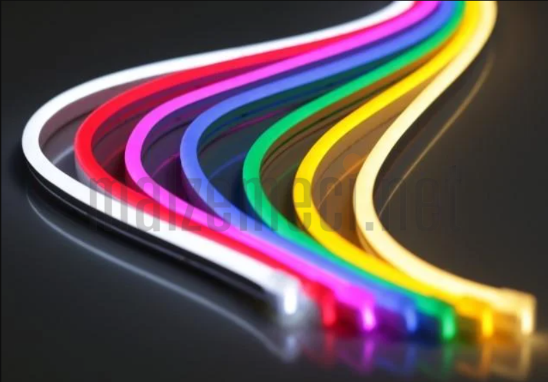 Neon Led 1 Cm x 5 Mt <br> 3,85 $/ad
