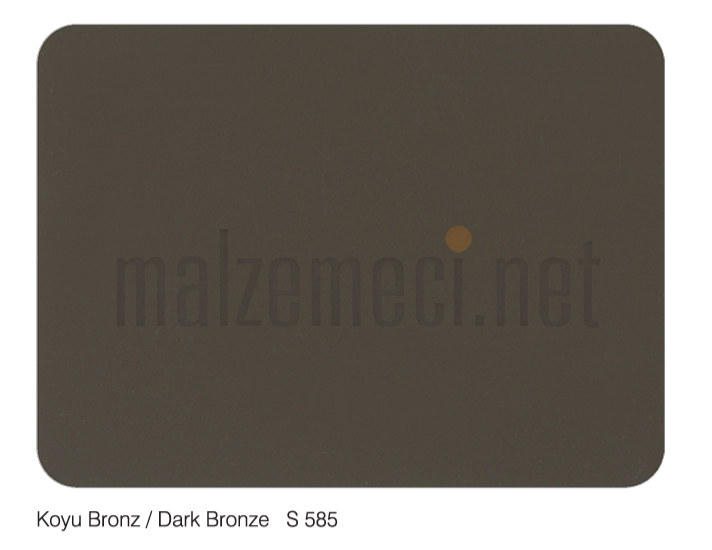 Aluboard Alüminyum Kompozit Panel Koyu Bronz