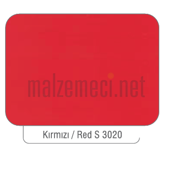 Aluboard Alüminyum Kompozit Panel Mat Kırmızı