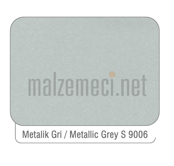 Aluboard Alüminyum Kompozit Panel Mat Gri