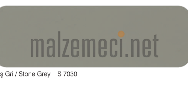 Aluboard Alüminyum Kompozit Panel Taş Gri