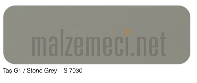 Aluboard Alüminyum Kompozit Panel Taş Gri