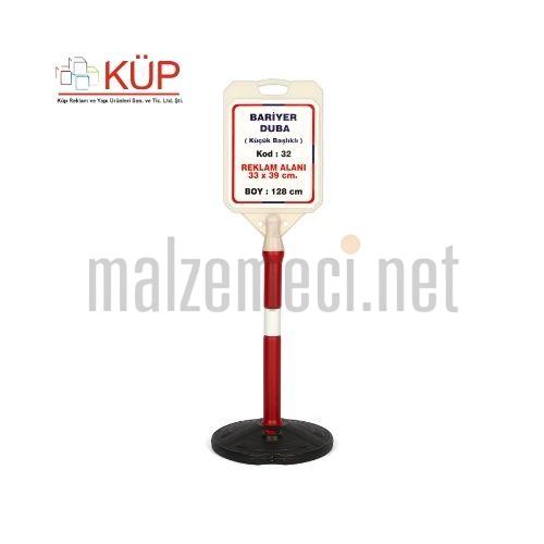 Bariyer Duba Küçük Başlık Beyaz