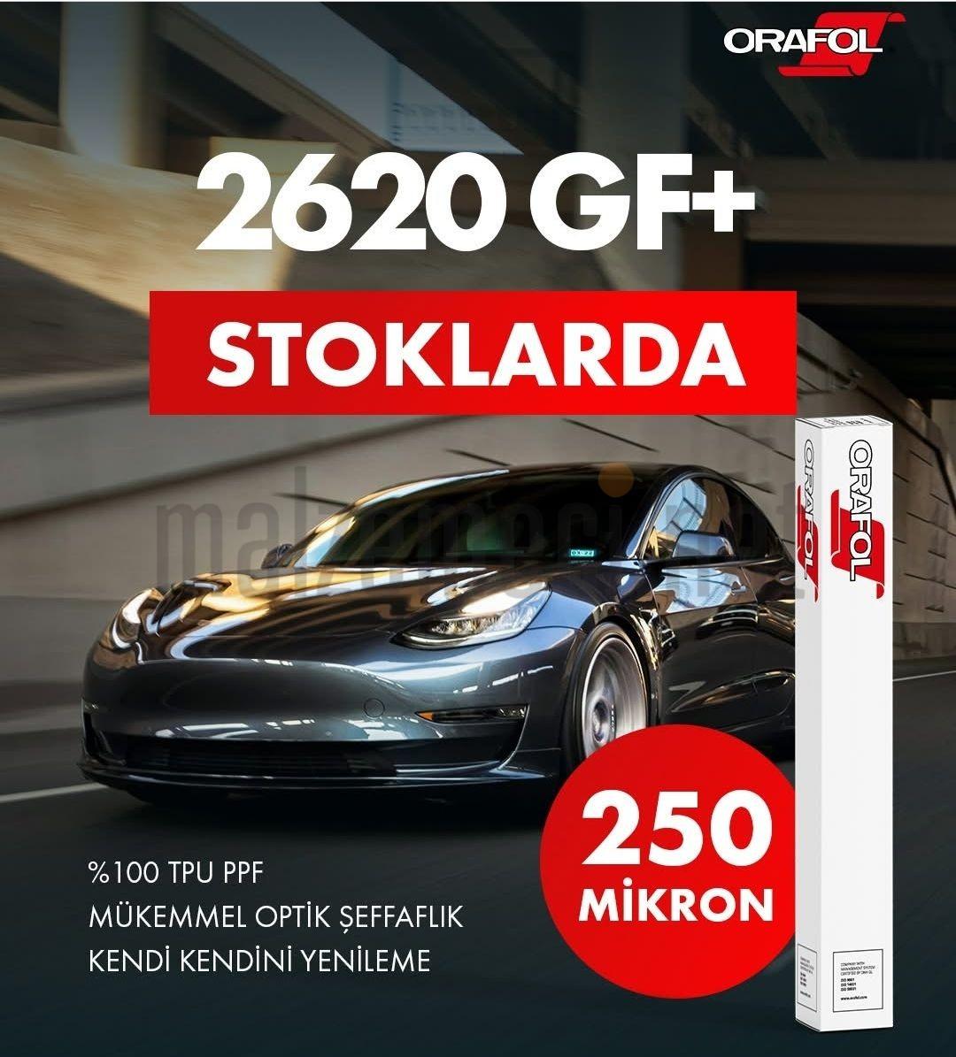 ORACAL PPF TPU ORAGUARD 2620GF Boya Koruma Filmi 1,52x15 m 28,51$/m2