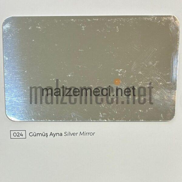 MGBOND Alüminyum Kompozit Panel 4x1250x3200 mm 024 Gümüş Ayna