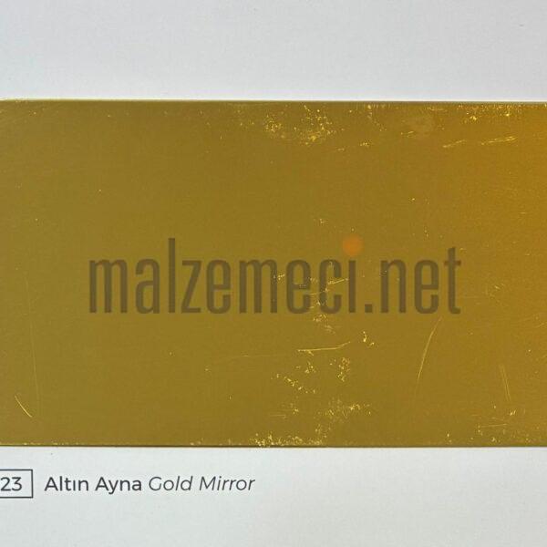 MGBOND Alüminyum Kompozit Panel 4x1250x3200 mm 023 Altın Ayna