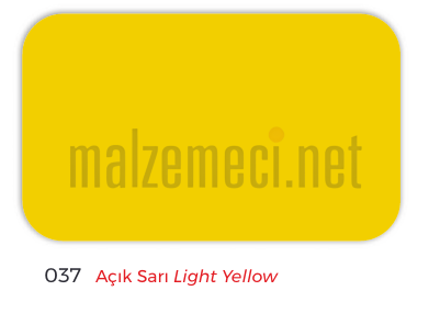 MGBOND Alüminyum Kompozit Panel 4x1250x3200 mm 037 Açık Sarı