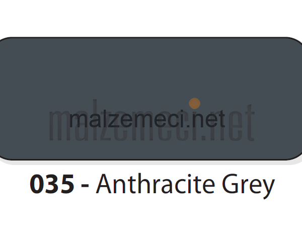 MGBOND Alüminyum Kompozit Panel 4x1250x3200 mm 035 Antrasit Gri