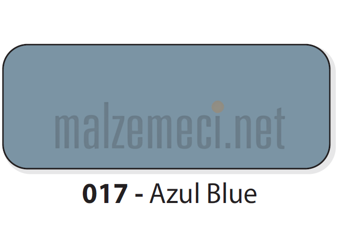 MGBOND Alüminyum Kompozit Panel 4x1250x3200 mm 017 Azul Mavi
