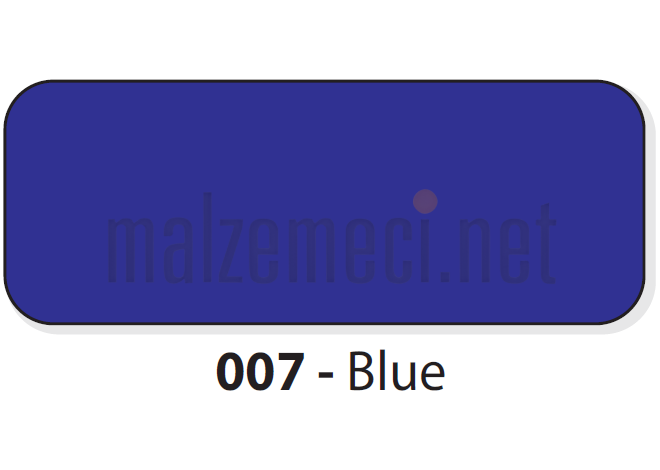 MGBOND Alüminyum Kompozit Panel 4x1250x3200 mm 007 Mavi