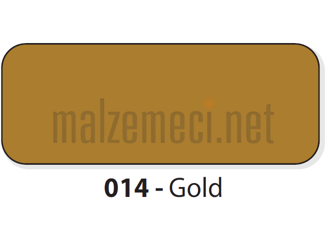 MGBOND Alüminyum Kompozit Panel 4x1250x3200 mm 014 Altın