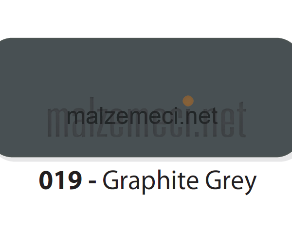 MGBOND Alüminyum Kompozit Panel 4x1250x3200 mm 019 Grafit Gri