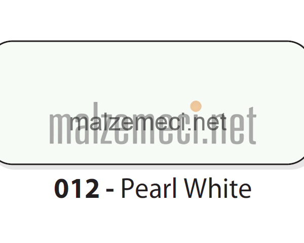MGBOND Alüminyum Kompozit Panel 4x1250x3200 mm 012 İnci Beyazı