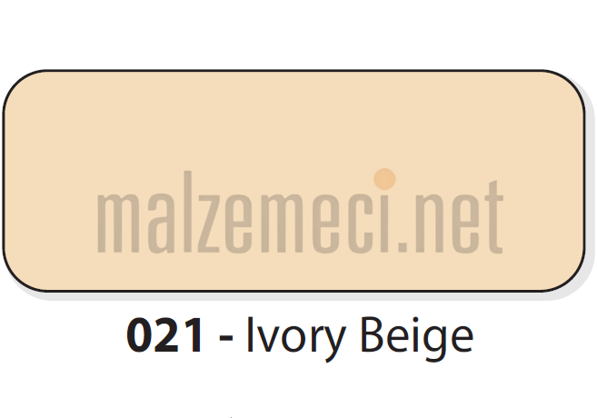 MGBOND Alüminyum Kompozit Panel 4x1250x3200 mm 021 Ivory Bej