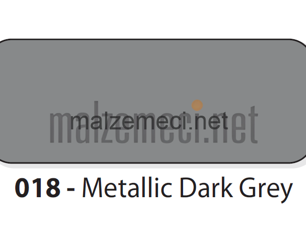 MGBOND Alüminyum Kompozit Panel 4x1250x3200 mm 018 Metalik Koyu Gri
