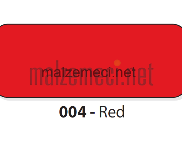 MGBOND Alüminyum Kompozit Panel 4x1250x3200 mm 004 Kırmızı