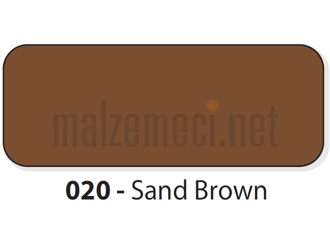 MGBOND Alüminyum Kompozit Panel 4x1250x3200 mm 020 Kum Kahverengi