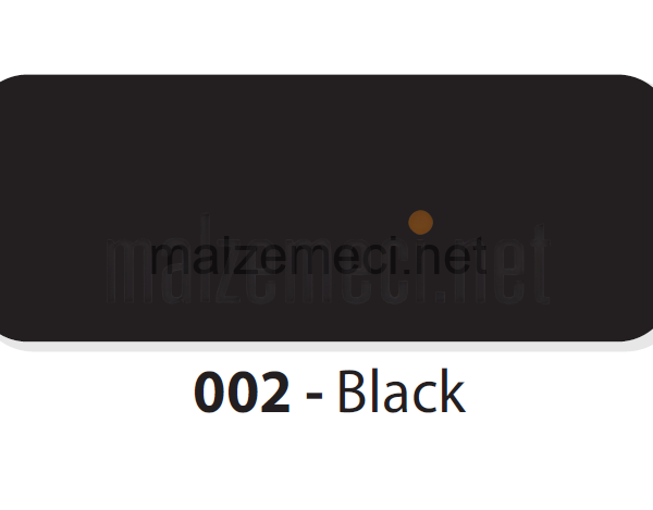 MGBOND Alüminyum Kompozit Panel 4x1250x3200 mm 002 Siyah