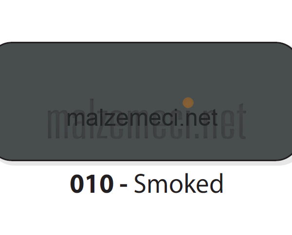 MGBOND Alüminyum Kompozit Panel 4x1250x3200 mm 010 Koyu Gri - Smoked