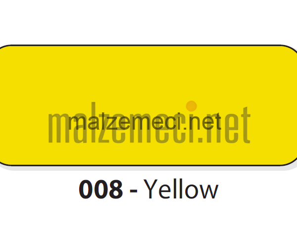 MGBOND Alüminyum Kompozit Panel 4x1250x3200 mm 008 Sarı