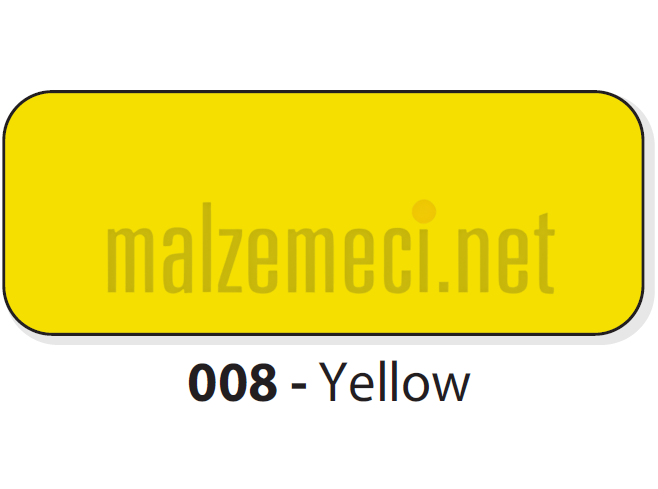 MGBOND Alüminyum Kompozit Panel 4x1250x3200 mm 008 Sarı