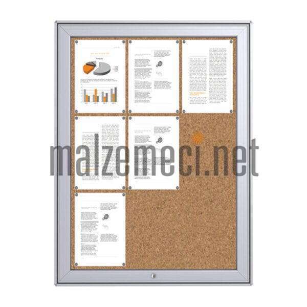Maxi Mantar Zeminli  İlan Dolabı